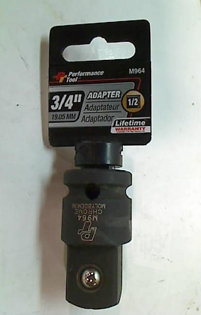 Wilmar performance m964 impact socket adapter 1/2" f x 3/4" m, 19.05mm