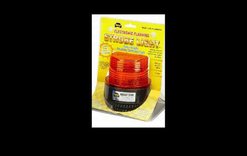Find WOLO BRIGHT STAR STROBE LIGHT EMERGENCY WARNING LIGHT AMBER in