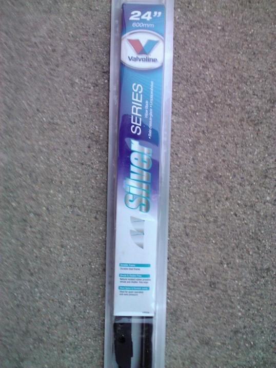 Find LOT OF 5 Valvoline Gold Series Wiper Blade, 24" INCHES, 5 PCS, 24