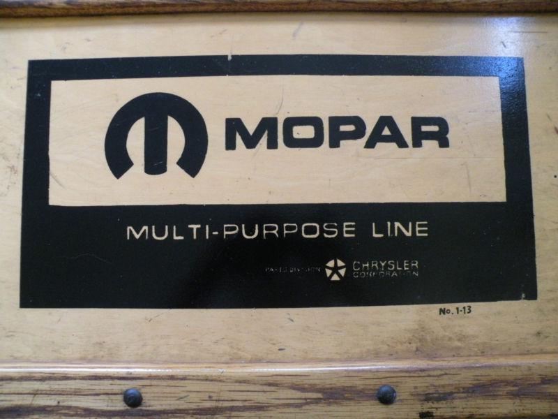 Vintage Mopar Auto Mechanic Oak Creeper Chrysler Corporation Dodge Hemi RARE , US $150.00, image 2