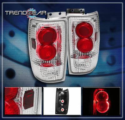 97-02 ford expedition halo altezza tail brake lights lamps 98 99 00 01 xlt sport