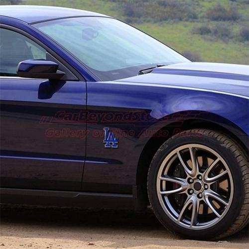 MLB Los Angeles Dodgers Aluminum Color Auto Emblem, 3D Look, Licensed + FreeGift, US $9.95, image 3