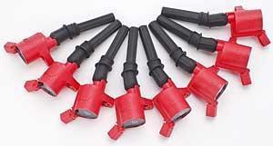 Msd high voltage coil on plug coils ford '99-04 4.6 sohc- 8 pack