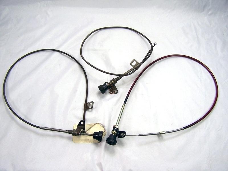 Ez slider cable set, chevrolet, kick panel (each), 57, (1pc) [26-3157k]