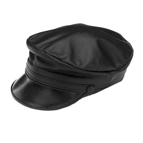 River road flat top cap black