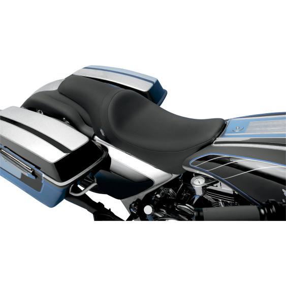 Drag specialties smooth predator seat - 2008-2013 harley bagger flhx flht fltr