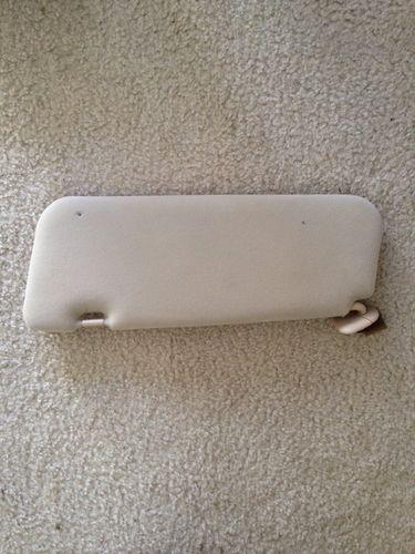 1992-1996 lexus es300 right passenger front sun visor tan oem 74310-33150-02