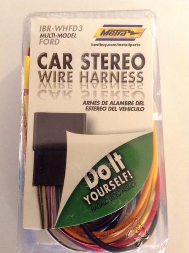 Metra ibr-whfd3 car stereo wire harness