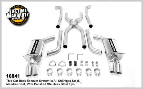 Magnaflow 16841 chevrolet corvette stainless cat-back system exhaust