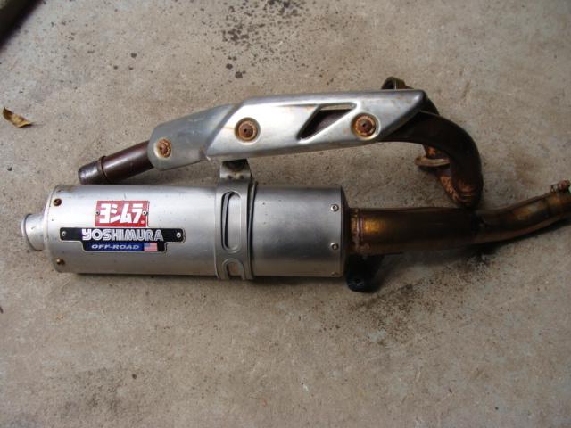 Suzuki ltz400 ltz z400 yoshi slip on with header 06