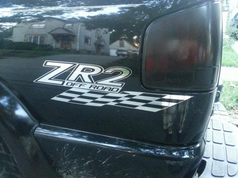 ZR2 OFF ROAD BEDSIDE/WINDOW VINYL DECAL STICKER CHOOSE COLOR S10 ZR-2 4X4 CHEVY, US $22.00, image 2