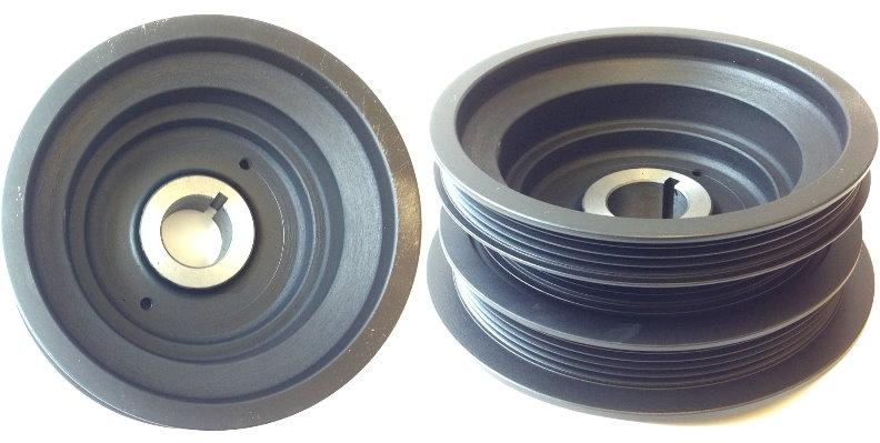 Harmonic balancer crankshaft pulley 3.3l 99-04 nissan frontier 00-04 xterra  