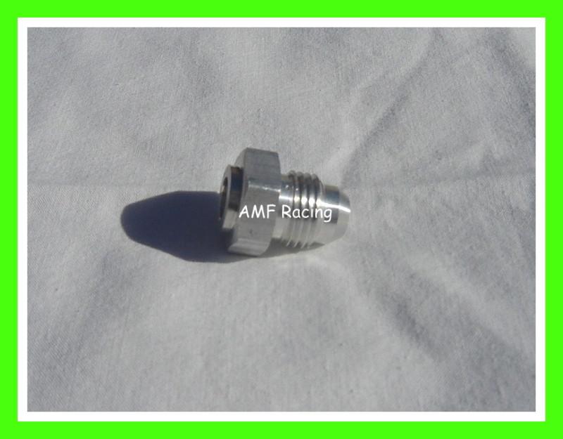 An - 6 weld bung aluminum 