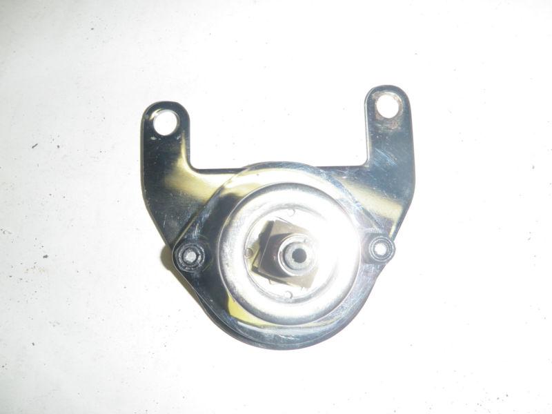 Find Harley chrome pressure gauge mounting bracket nos fuel prssure