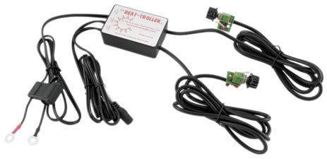 Firstgear dual mounted controller heat-troller kit heated apparel control
