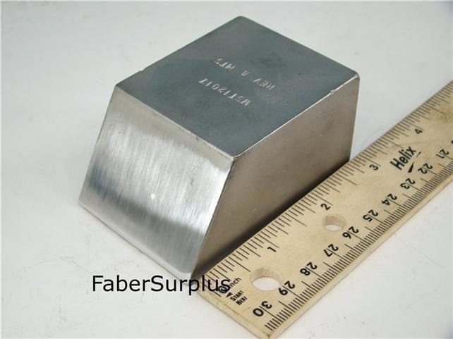 Aircraft bucking  bar  " palm bar"  -2lb  3"x2"x1-1/2"