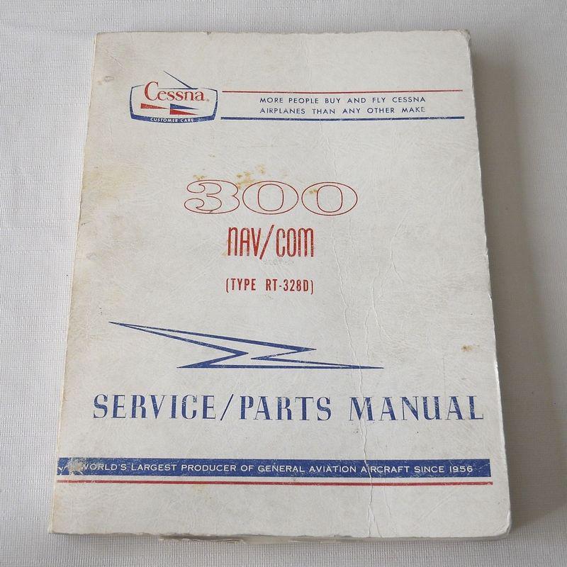Cessna service / parts manual for 300 nav/com type rt-328d