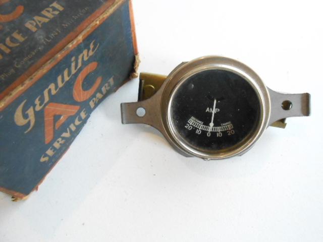 1929 oakland pontiac ac ammeter amp gauge nos