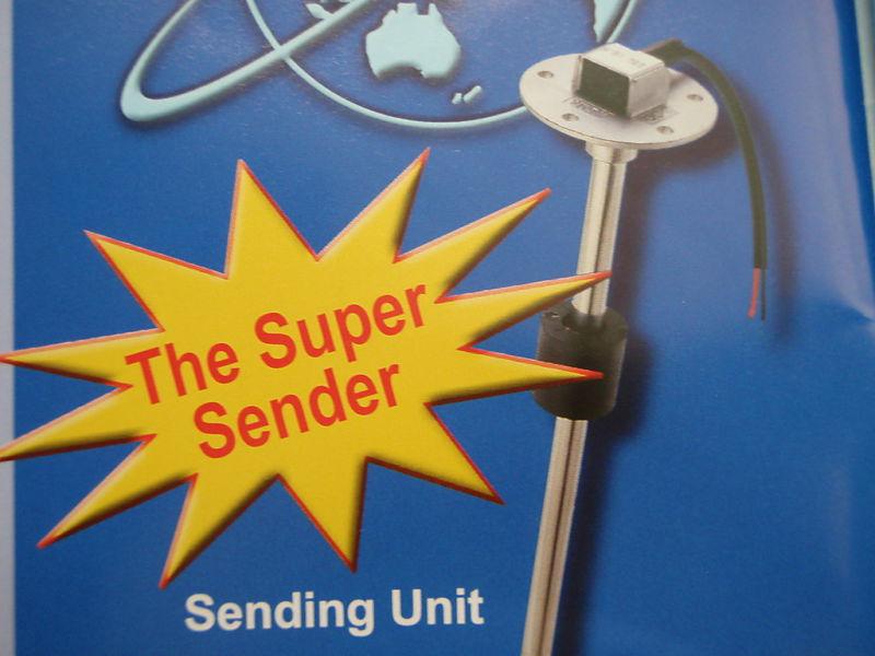 Marine water gas tank fuel gauge sender boat wema sss 20" stainless steel 316