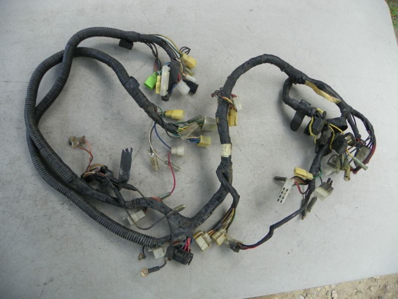 82 yamaha maxim xj 750 good main wire harness loom ~fast free ship~