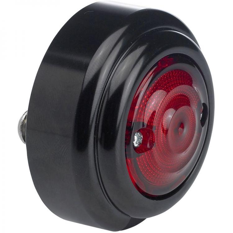 Model 5 tail light black model b-style license plate for harley tl-hiv-al-bk