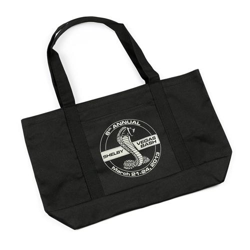 Shelby bash 2013 black tote bag ford mustang gt 500 tiffany snake cobra  svt 