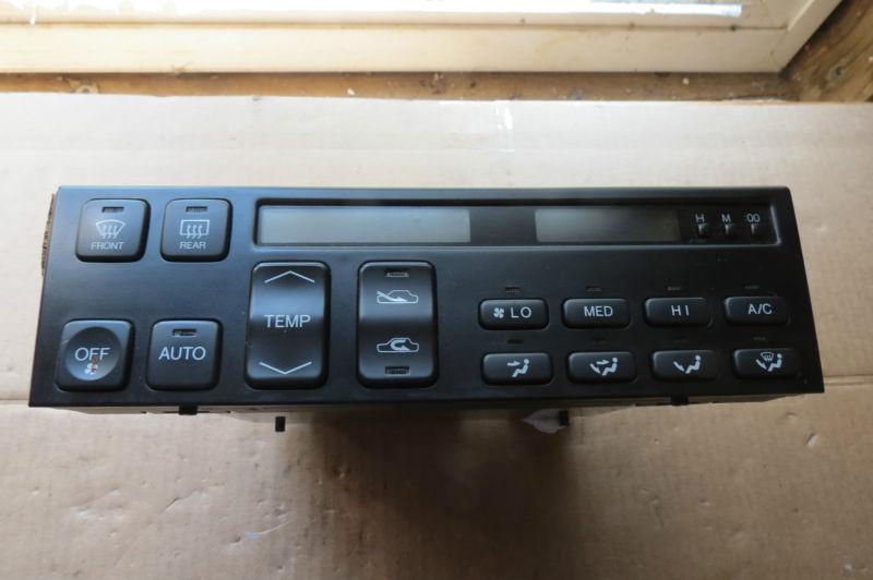 Read first 1993-1994 lexus ls400 ac climate control unit oem p/n # 177200-7095