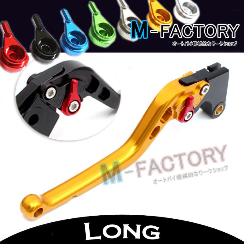 Gold long brake clutch levers aprilia tuono v4r 11 12 13