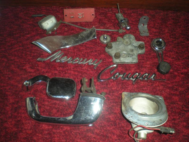 1967 1968 1969 mercury cougar parts lot 67 68 69 70 fomoco 1960s