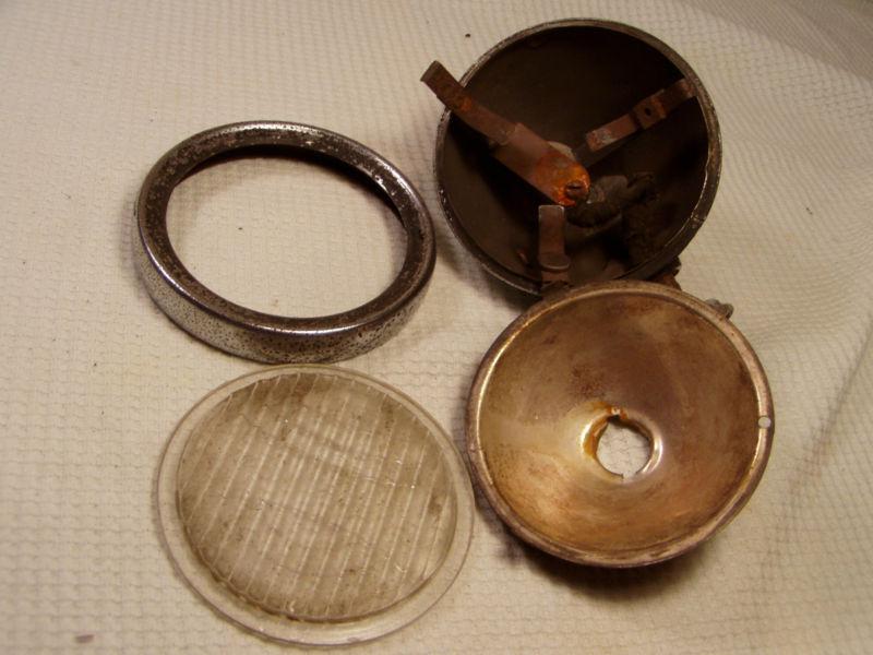 Pair Antique Vintage 1930's 1931 Hupmobile Hupp Car Rat Rod Fender Lights Lamps, US $9.95, image 9