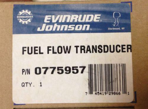 Evinrude e-tec fuel flow transducer    part # 0775957 