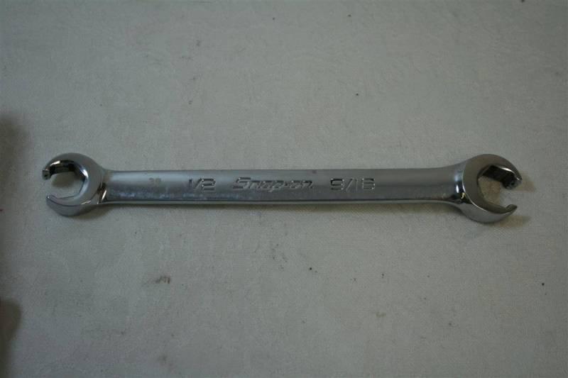 Sae snap-on wrench, flare nut, double end, 1/2"-9/16", 6-point