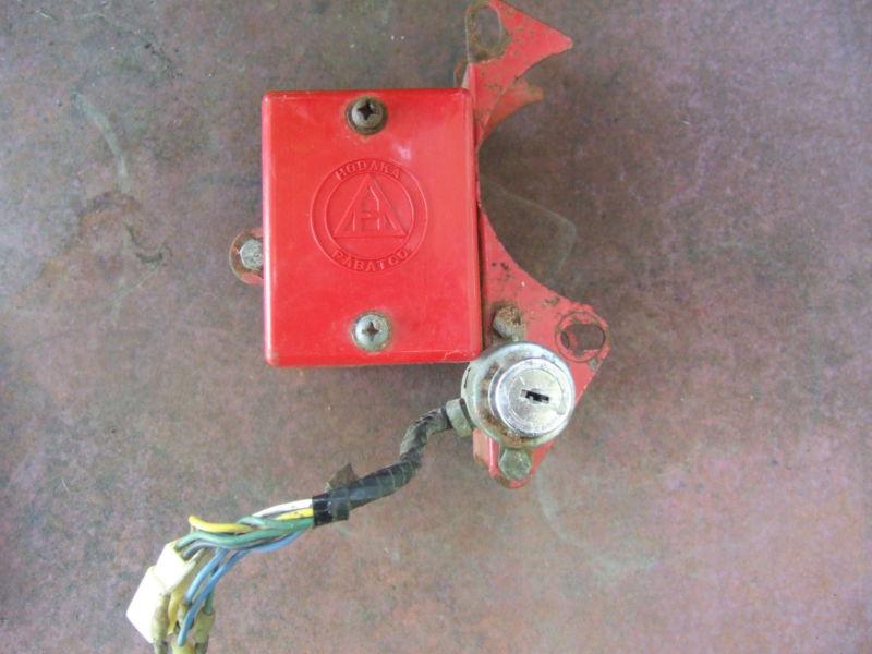Late 1960's 1970 s hodaka pabatco dirt squirt motorcycle ignition switch, used