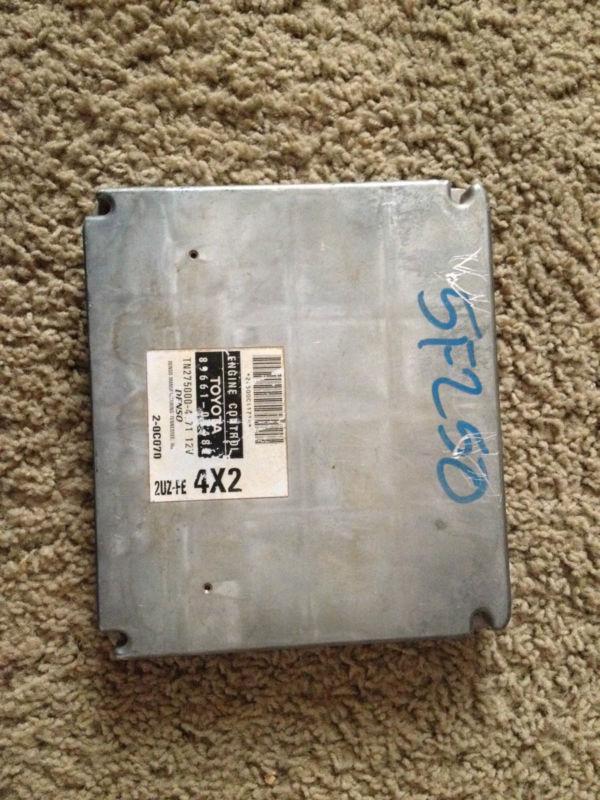 2002 Toyota Sequoia Engine Computer Module ECM ECU 2UZ-FE 4x2, US $69.99, image 2