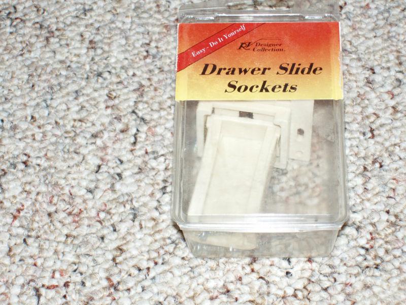 Rv cabinet drawer slide socket "c" shape