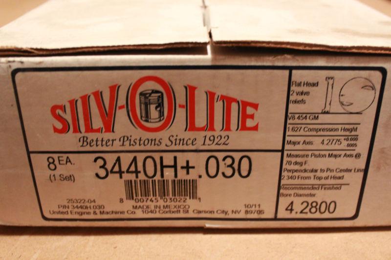 Silv-O-Lite pistons Chevy 454 and ring sets, US $222.00, image 5