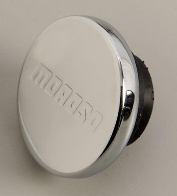 Moroso 68660 oil fill cap steel round chrome push-in universal each