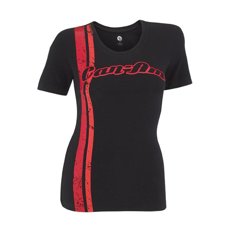 Can am atv ladies original t-shirt black sz medium outlander/maverick 2864030690