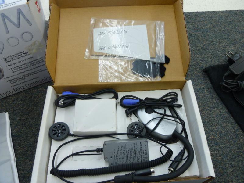 Sell New Unused Collett Platinum 900 Communicator 2 Way Helmet Radio