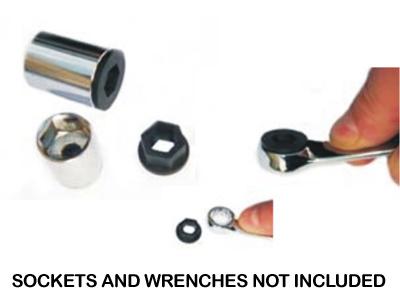 Sae socket and wrench plastic insert kit 4 piece