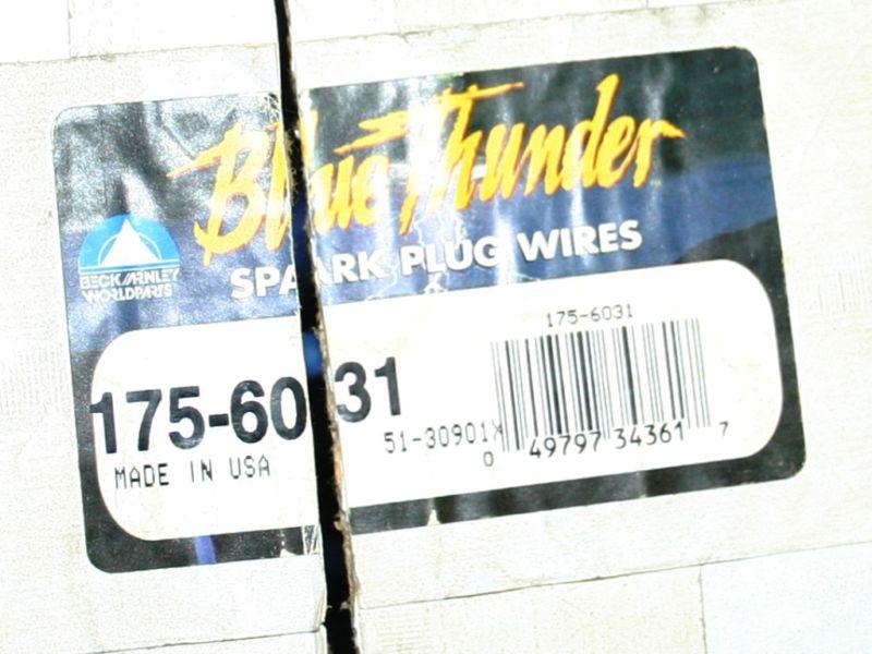 1992-1995 mercedes v12 beck arnley 175-6031 premium spark plug wire set • nib nr