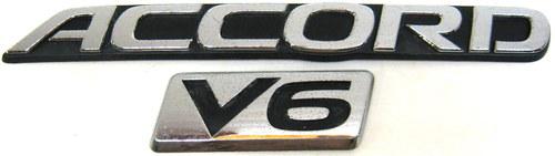 94-97 honda accord v6 trunk emblems nameplate badge