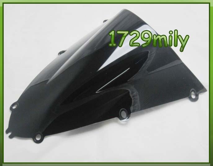 Bike windscreen windshield double bubble for yamaha r1 1998 1999 black new