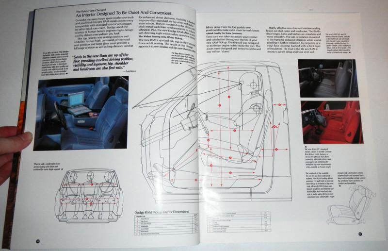 1994 DODGE RAM PICKUP BROCHURE, US $5.99, image 5