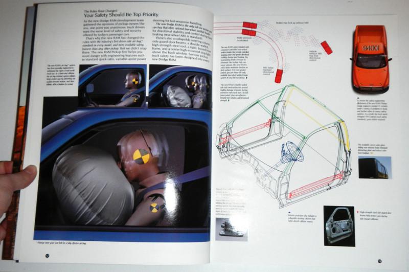 1994 DODGE RAM PICKUP BROCHURE, US $5.99, image 6