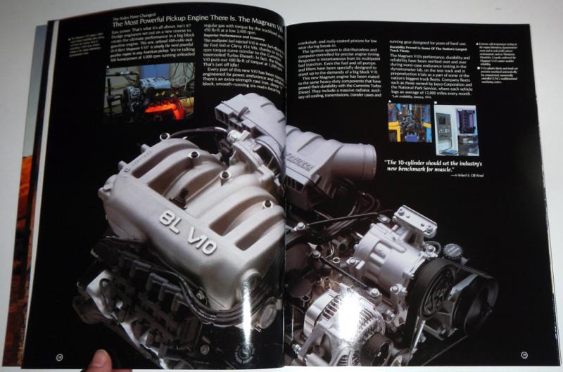 1994 DODGE RAM PICKUP BROCHURE, US $5.99, image 7