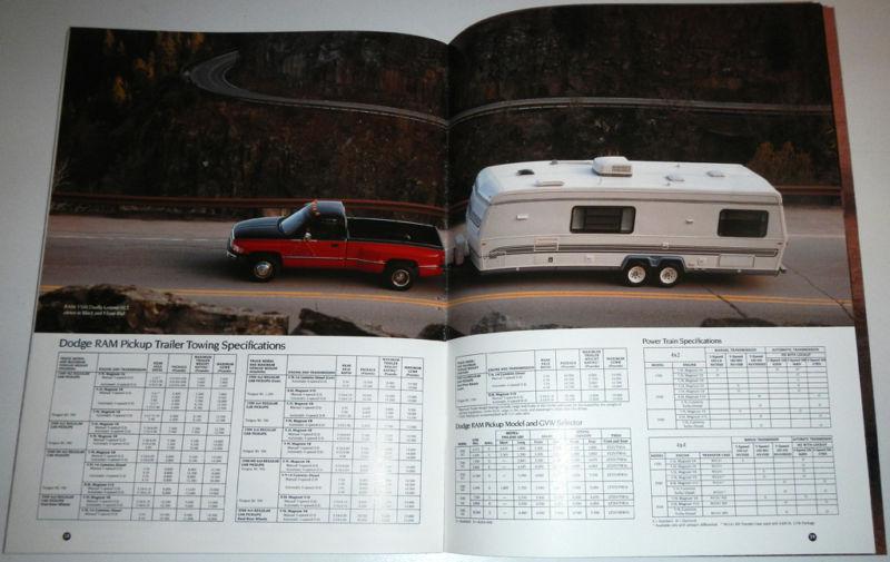 1994 DODGE RAM PICKUP BROCHURE, US $5.99, image 11