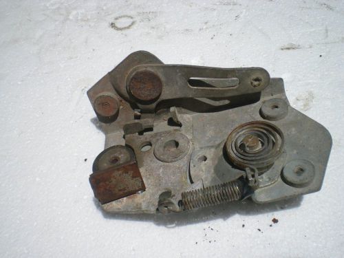 Porsche 356 door lock mechanism , passenger ( right ) side