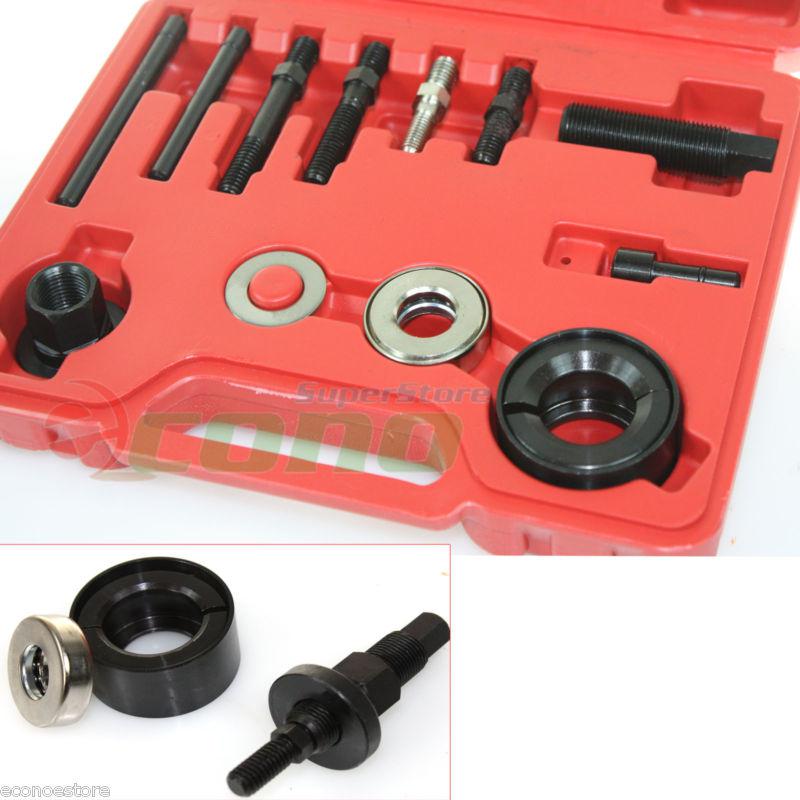 12 pc. puller & installer kit alternator & power steering pulley remover tool