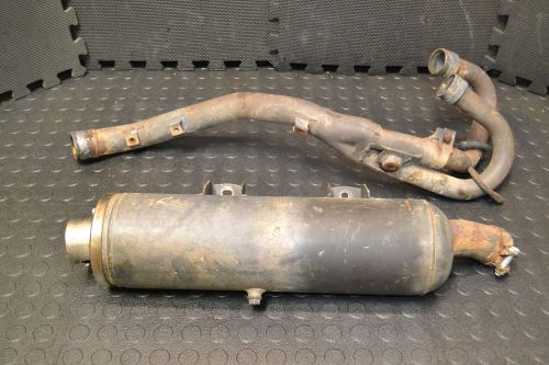 01 02 03 04 05 yamaha raptor 660 exhaust pipe pipes muffler oem stock yfm660 q39